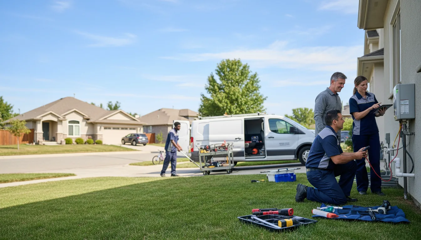 Professional Outdoor Tankless Water Heater Installation in Quantico, VA